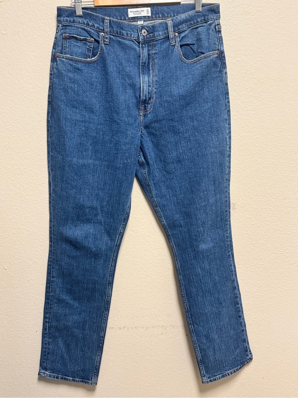 Abercrombie & Fitch The Slim Ultra High Rise  curve love